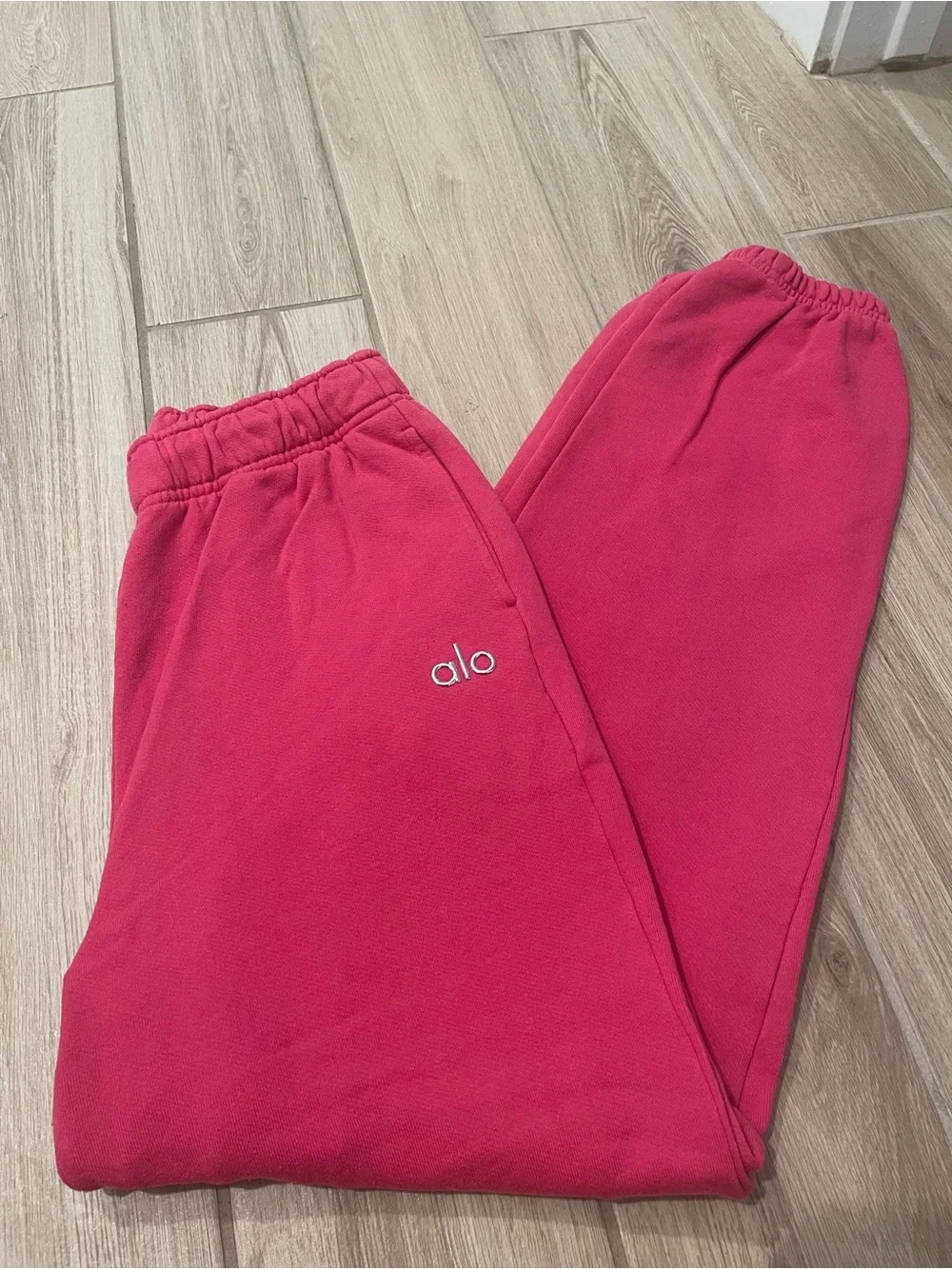 Alo Yoga Accolade Pink Summer Crush Sweatpants Sz S 4-6 U5013RG Rare